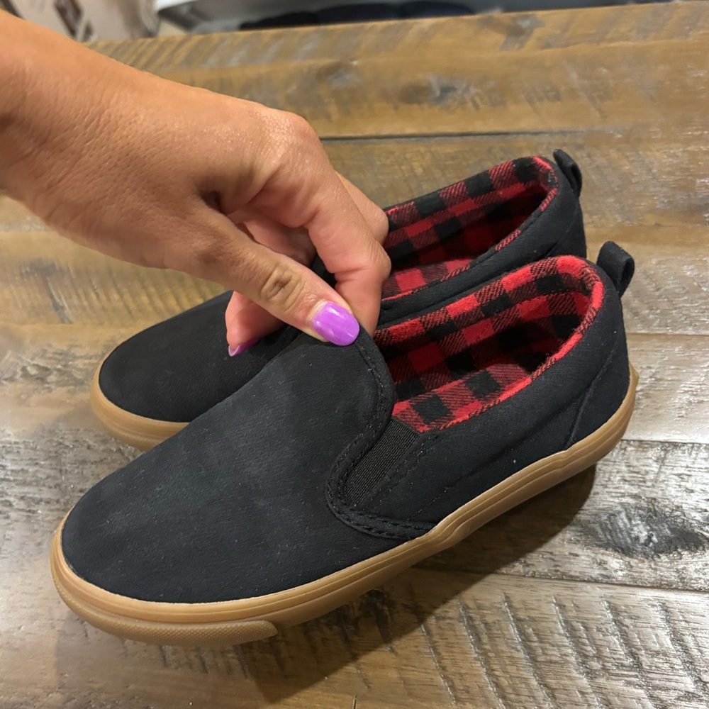Brand new little boys slip on shoes
